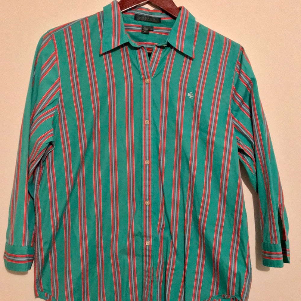 BNWOT Ralph Lauren Womens button-up